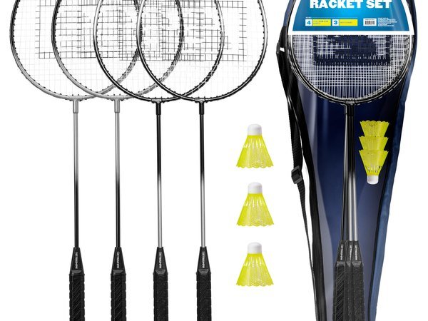 Badminton Racket Set With Shuttlecocks