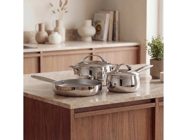 Stainless Steel Cookware Set, 5 Piece